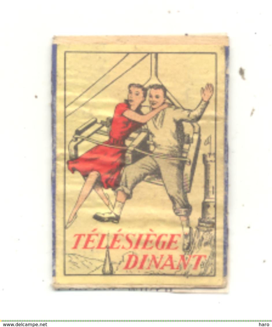 Etiquette ( Façade ) De Boîte D'allumettes - Télésiège De DINANT (rmt) - Matchbox Labels