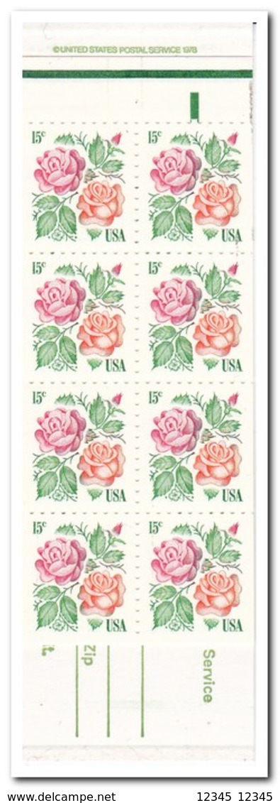 Amerika 1978, Postfris MNH, Flowers, Roses - 1981-...