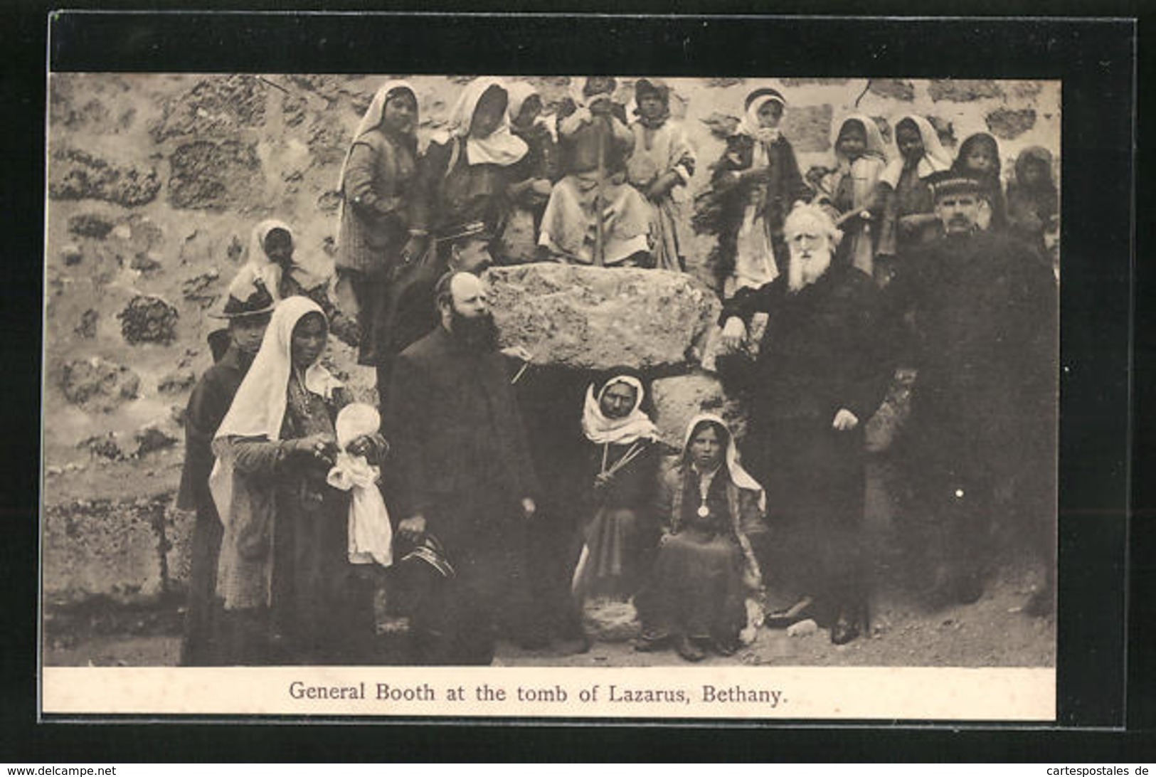 AK Bethany, General Booth At The Tomb Of Lazarus - Palästina