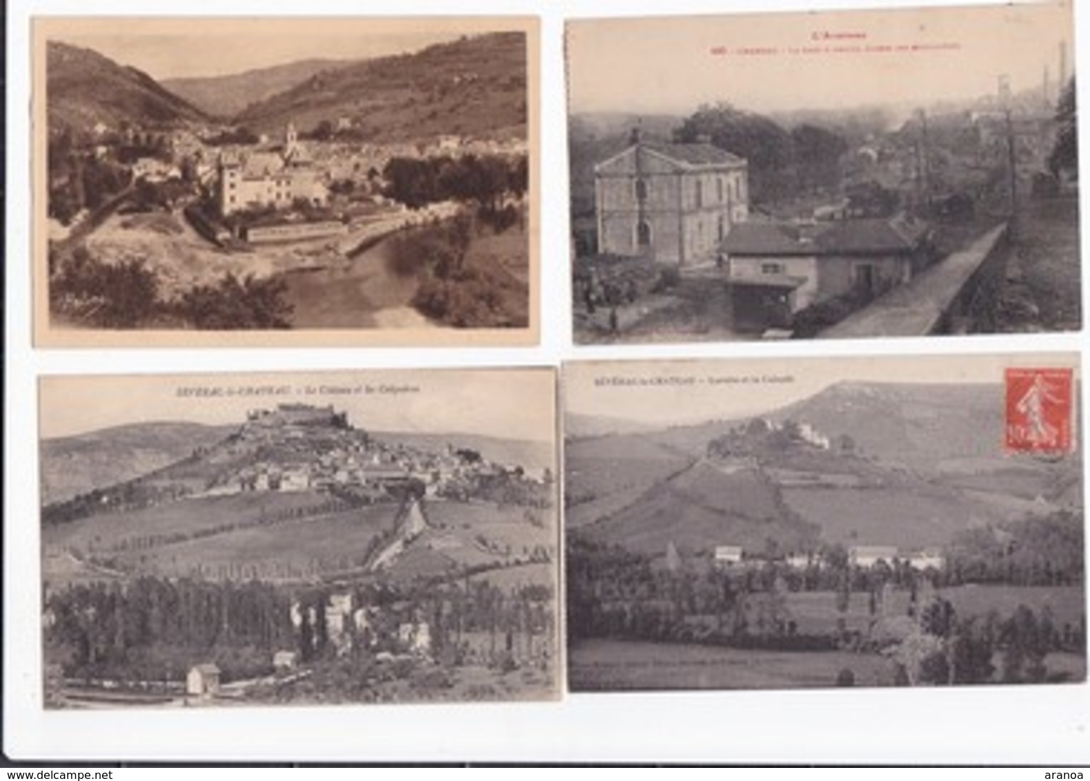 12 -- Aveyron - 13 Cartes - Other & Unclassified