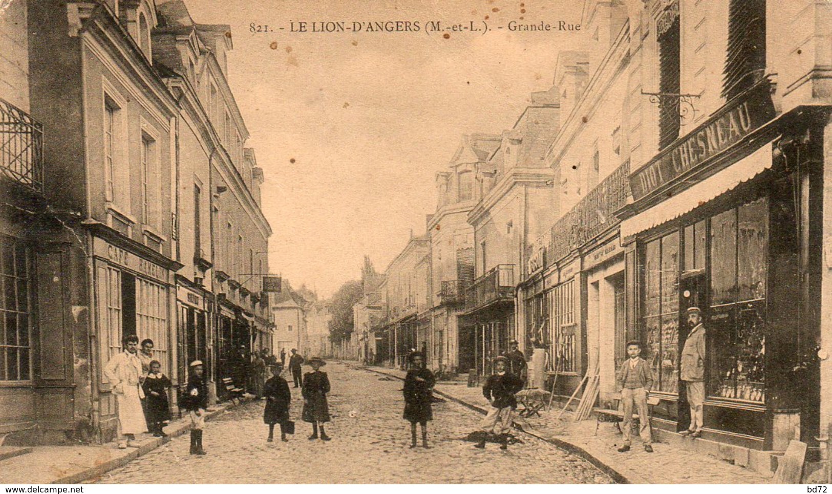 LE LION D' ANGERS ( 49 ) - Grande Rue - Andere & Zonder Classificatie