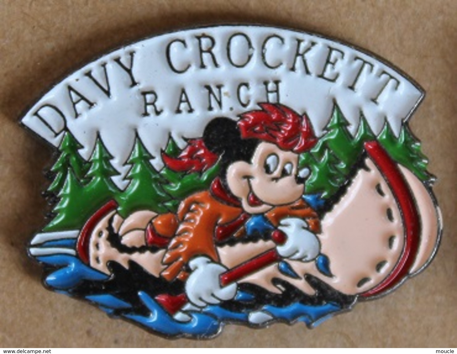 MICKEY - MOUSE - SOURIS - DAVY CROCKETT RANCH - CANOE -            (21) - Disney