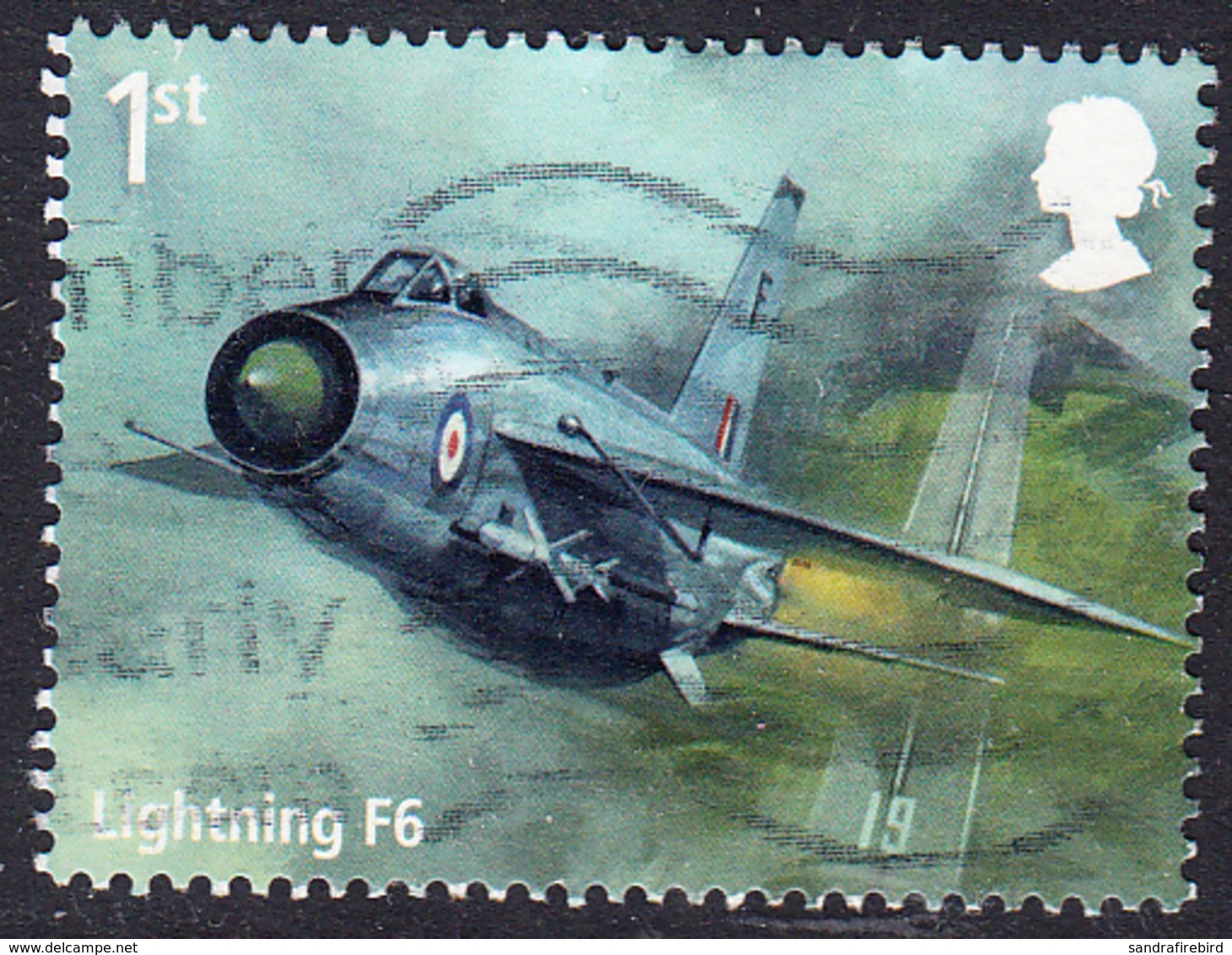 2018   The RAF Centenary - Lightning F6  1st SG 4058 - Used Stamps