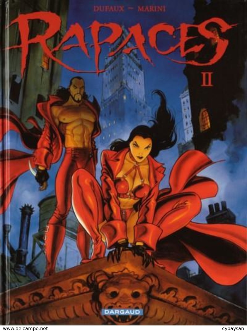 Rapaces T 02  EO BE DARGAUD  05/2000 Dufaux Marini  (BI2) - Rapaces