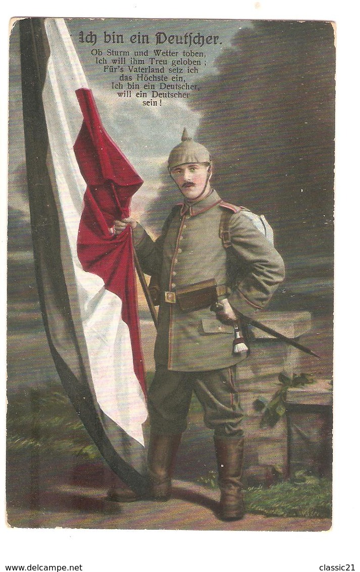 3329/ Cantons De L'Est CP Militaire  Feldpost Càp Keltenis 1916 Censure Eupen PK Befördern > St.Vith - Armée Allemande