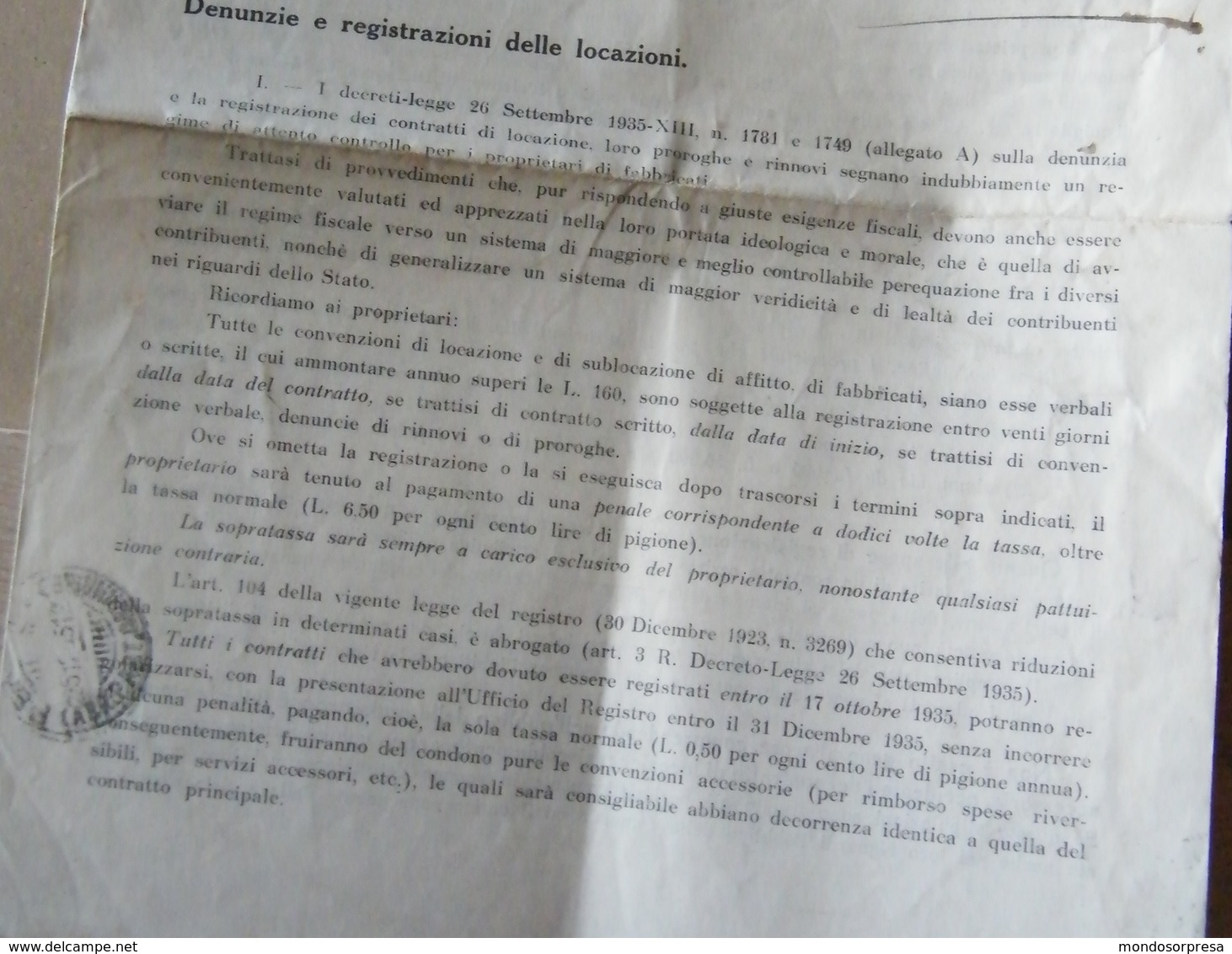 DC13 - CONFEDERAZIONE / UNIONE FASCISTA DEGLI INDUSTRIALI, 1935, TORINO, VIAGGIATA - SINDACATO PROVVINCIALE ... - Documenti