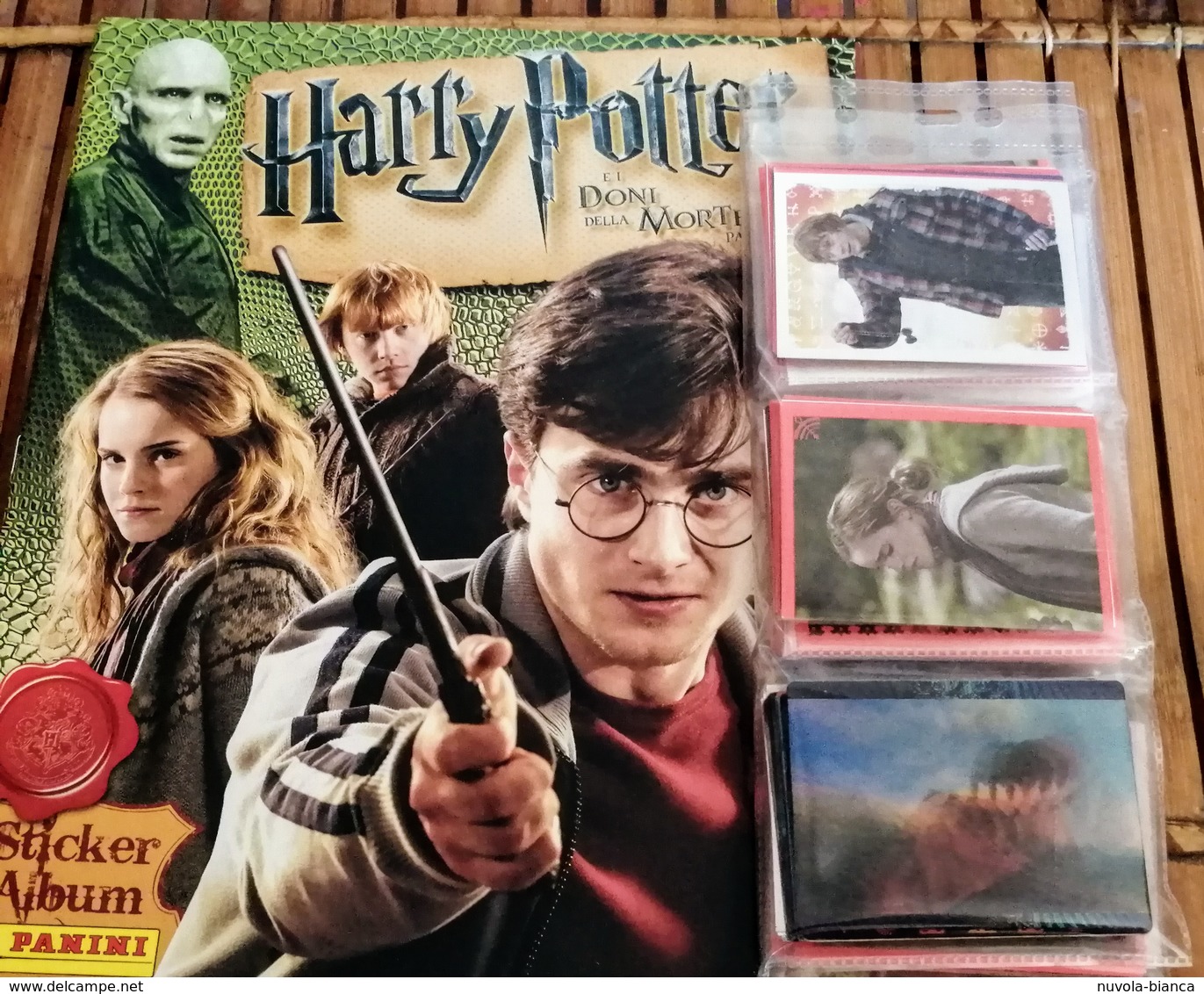 Harry Potter E I Doni Della Morte Parte 1,album Vuoto+set Completo Figurine Panini 2010 - Edizione Italiana