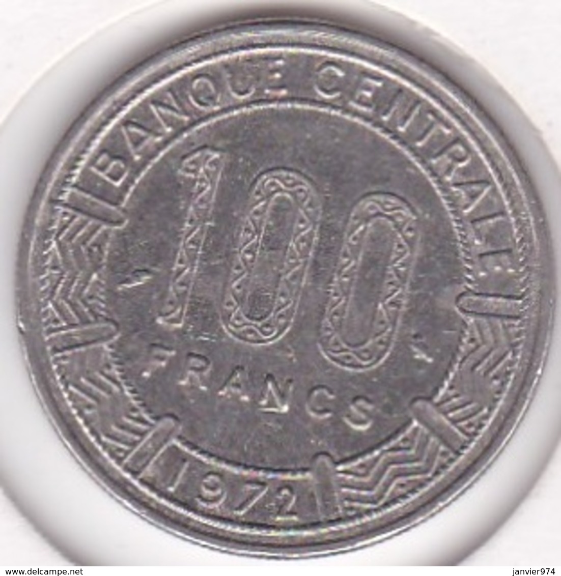 Republique Populaire Du Congo. 100 Francs 1972, En Nickel. KM# 1 - Congo (République 1960)