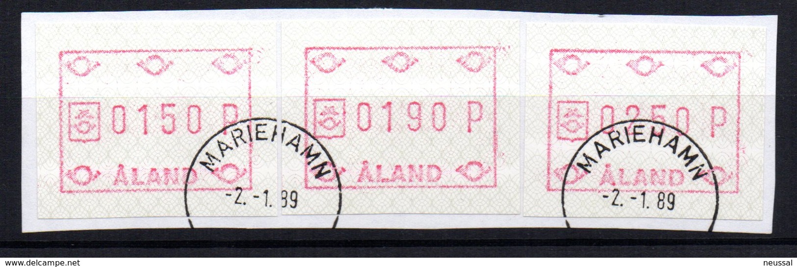 Serie Timbres Distributiers Nº 3a   Aland - Aland