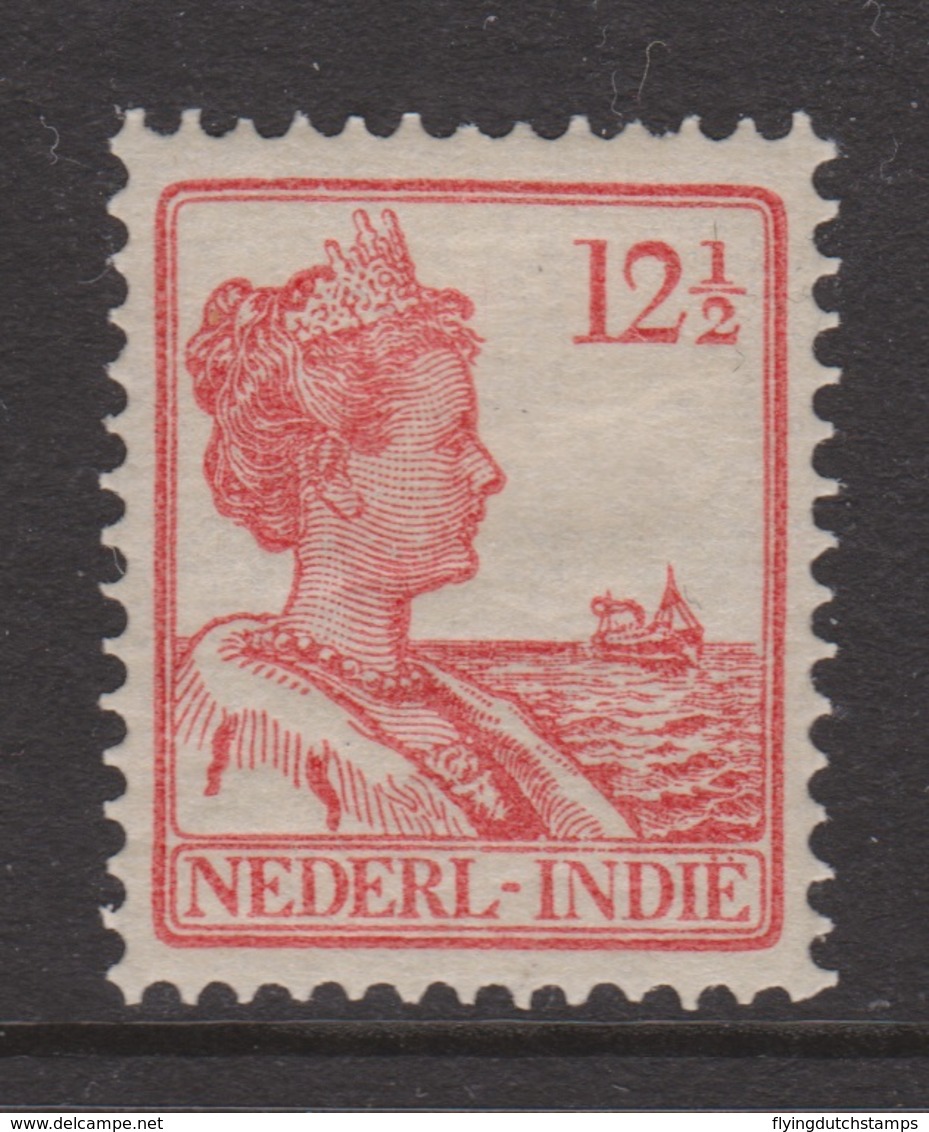 Nederlands Indie 117 MLH ; Koningin, Queen, Reine, Reina Wilhelmina 1913 NETHERLANDS INDIES PER PIECE - Niederländisch-Indien