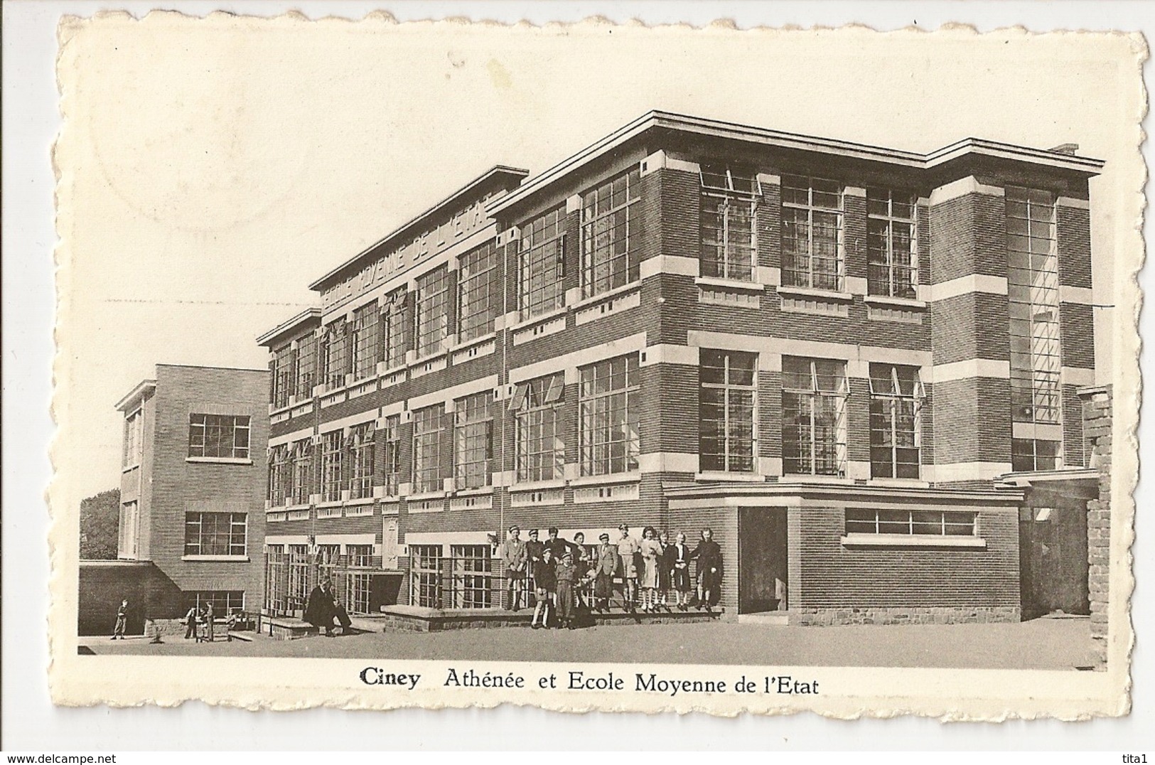 1 -Ciney - Athénée Et Ecole Moyenne De L' Etat - Ciney