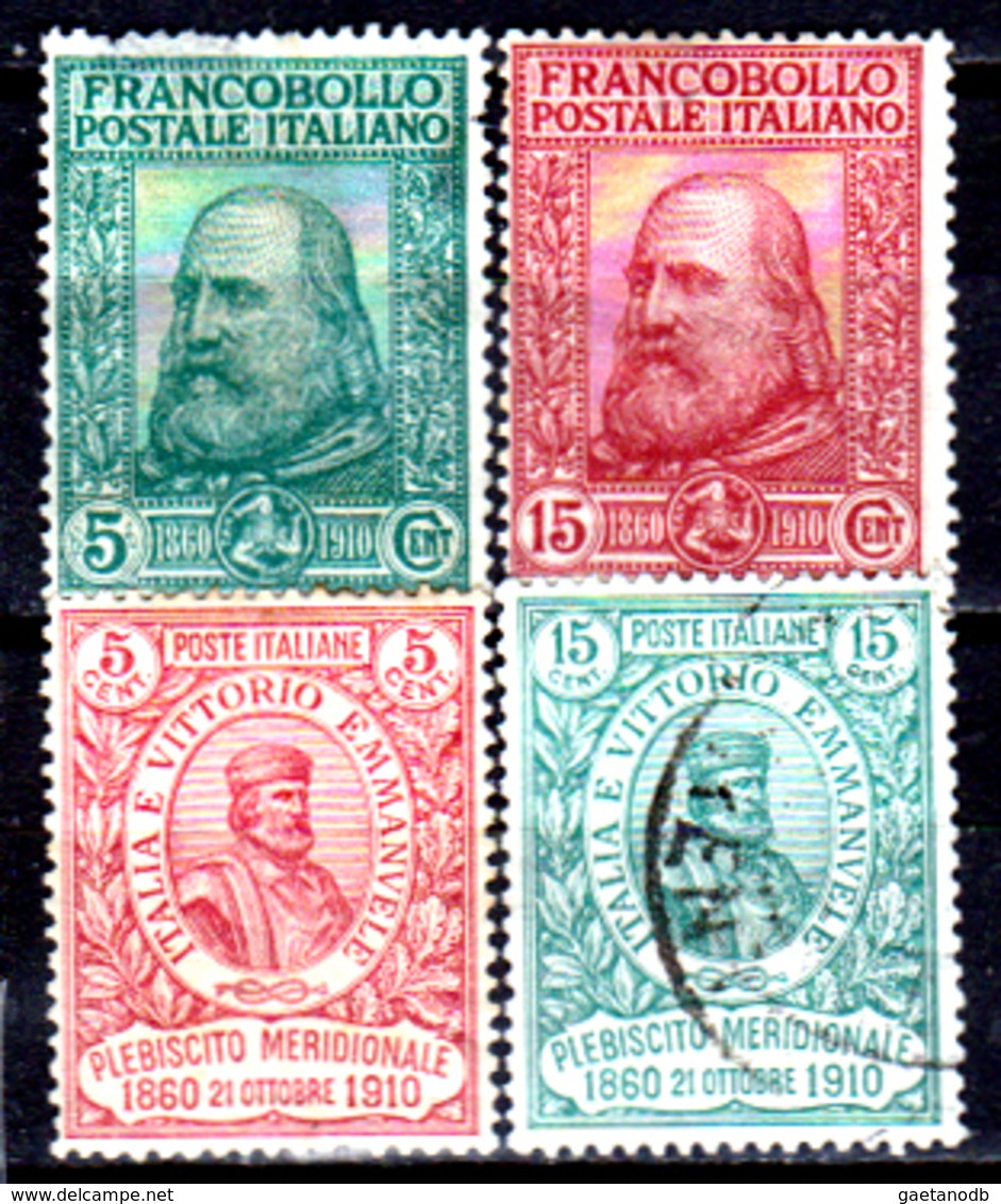 Italia-A-0010 - Emissione 1910 (++/sg/o) MNH/NG/Used - 5 Cent.verde, Sg E Piccoli Difetti. - Usati