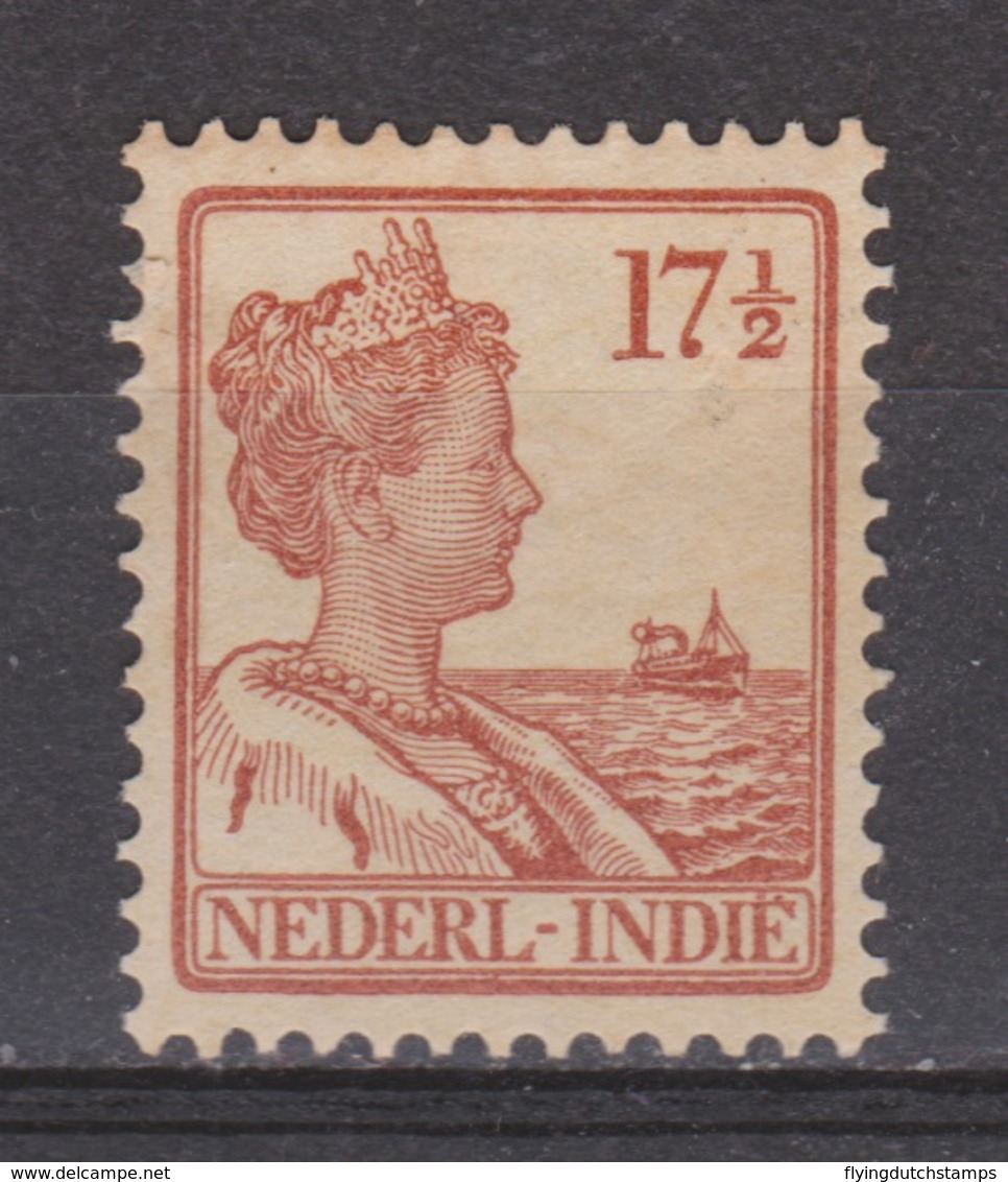 Nederlands Indie 119 MLH ; Koningin, Queen, Reine, Reina Wilhelmina 1913 NETHERLANDS INDIES PER PIECE - Niederländisch-Indien