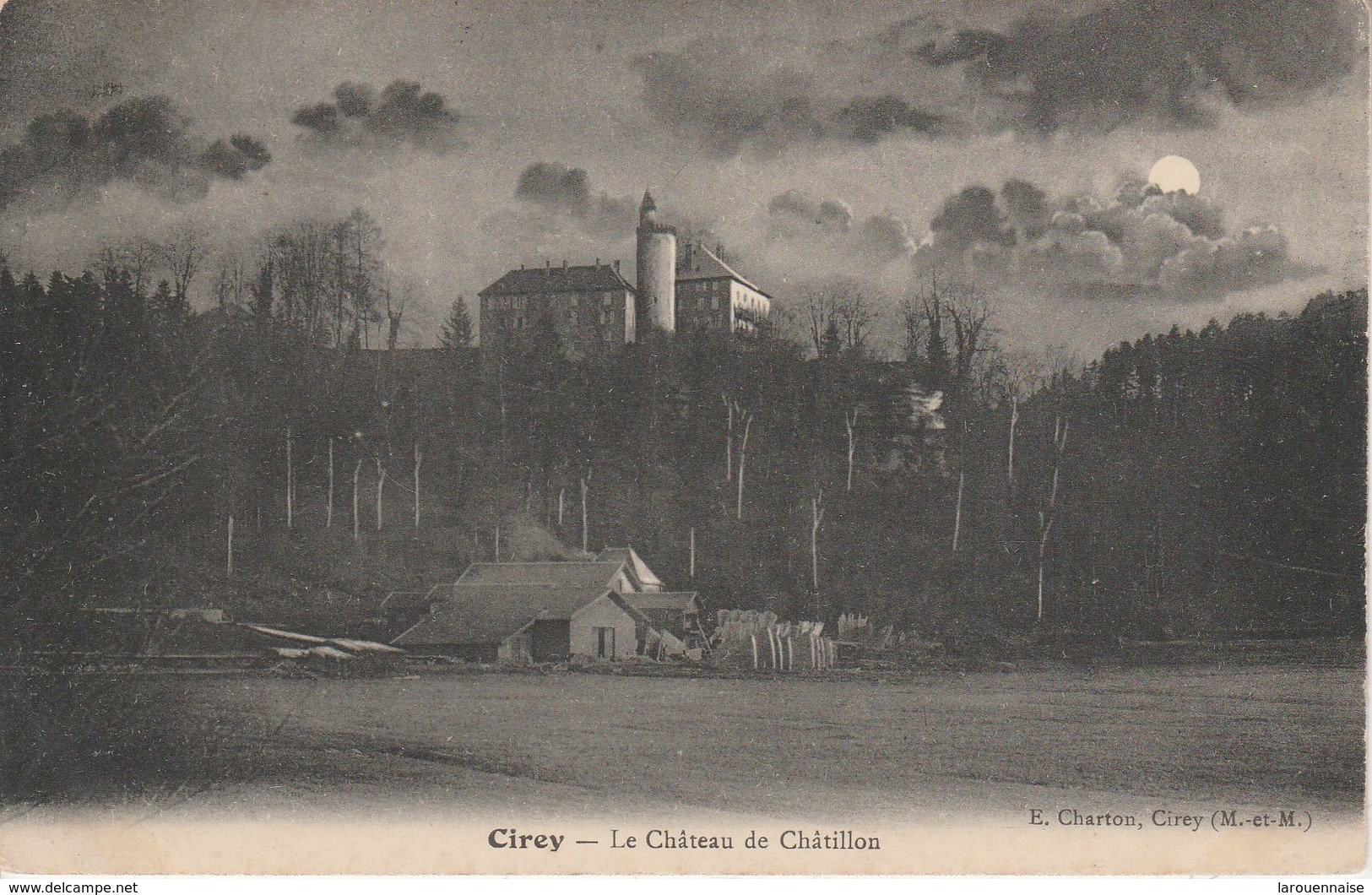 54 - CIREY - Le Château De Châtillon - Cirey Sur Vezouze