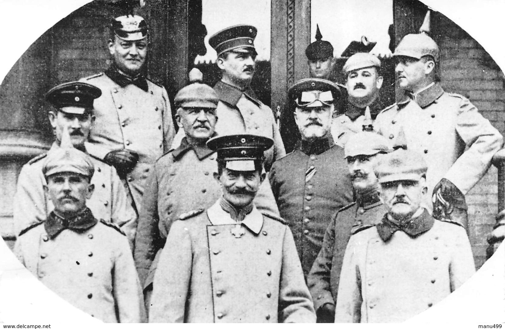 Tournai - Photo Jules Messiaen - Visite En 1916 Du Gouverneur Von Bissing à Passy Froyennes - Tournai