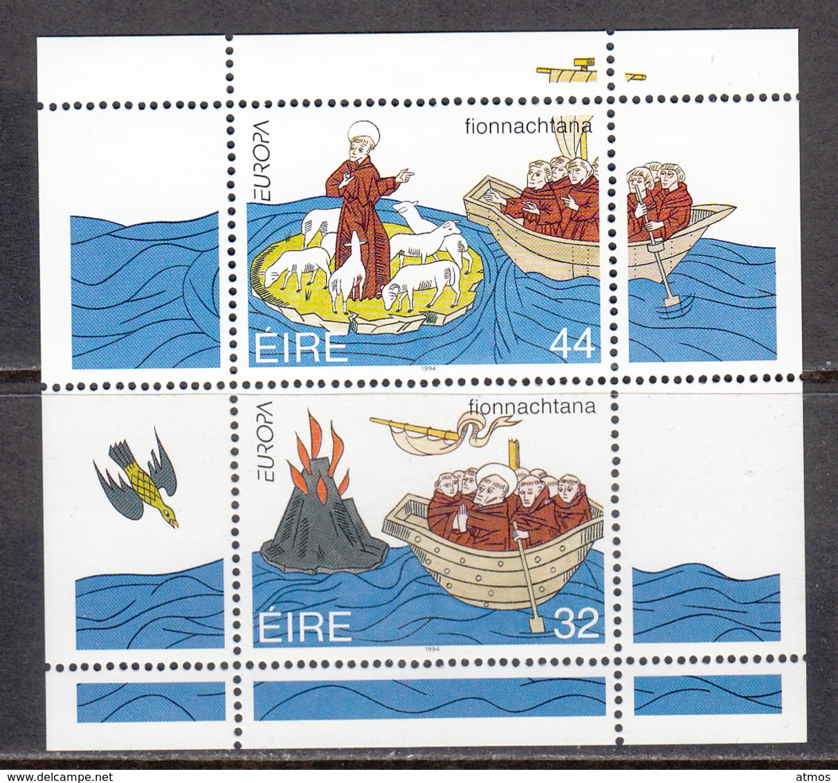 Irland MNH Michel Nr Block 12 From 1994 CEPT / Catw 3.50 EUR - Ongebruikt