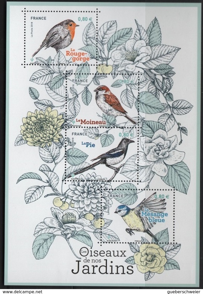 Bloc F5239 Oiseaux De Nos Jardins - Mint/Hinged