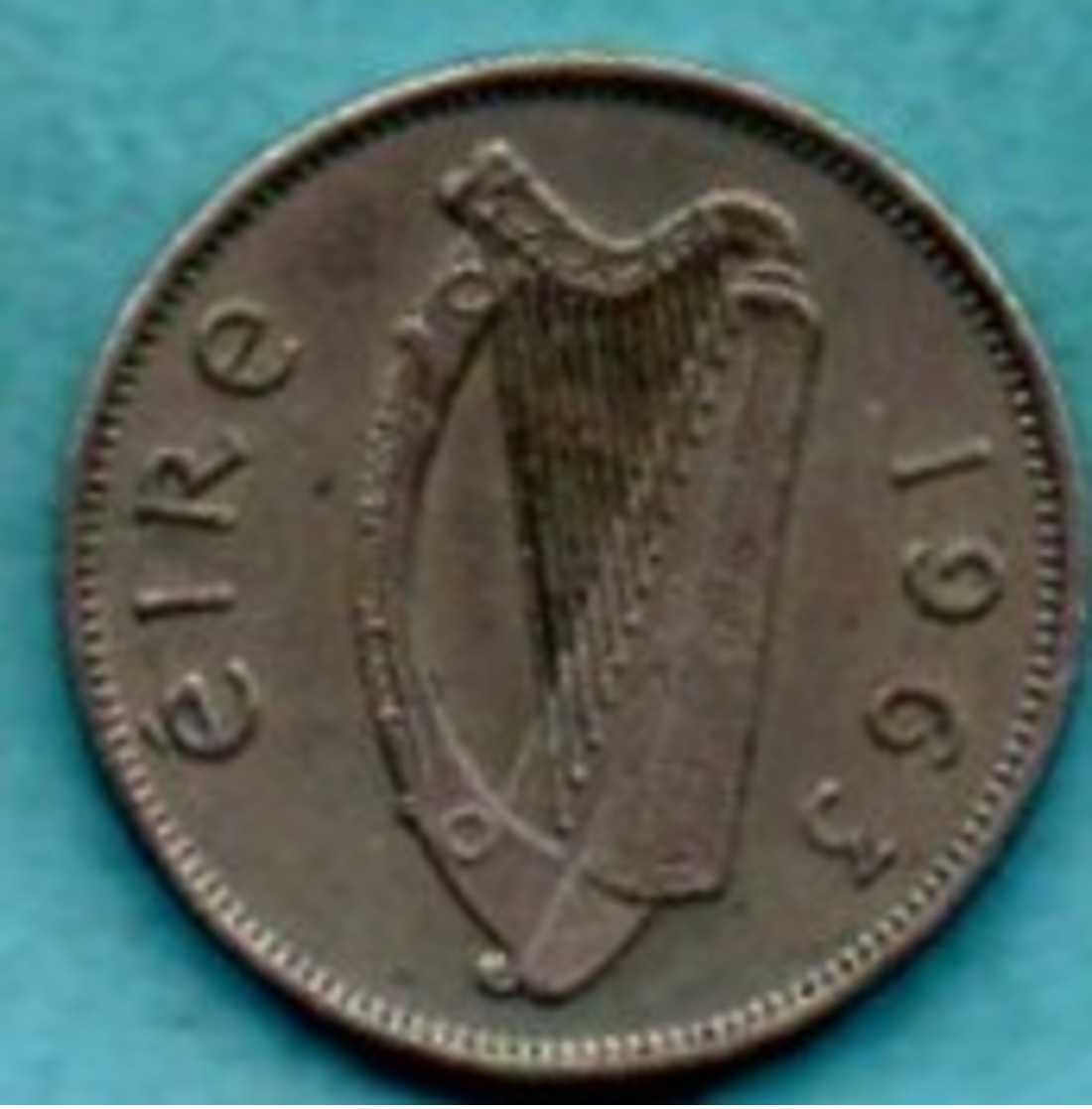 R13/  IRLANDE / IRELAND / EIRE  6 Pence  1963 KM#13a - Irlande