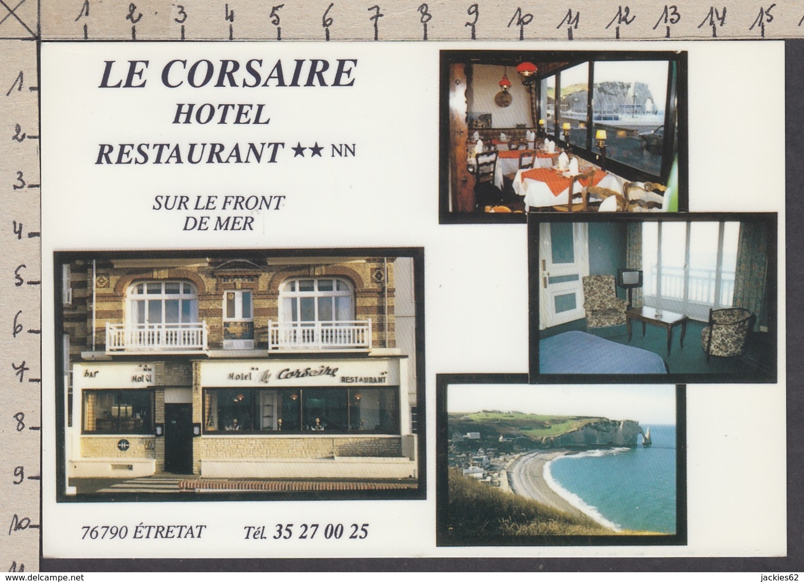 103230GF/ ETRETAT, Hôtel-Restaurant *Le Corsaire* - Etretat