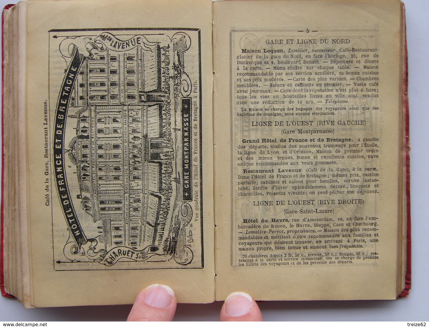 Guide pratique Conty PARIS EN POCHE 1886 pub Menier Royan Bénédictine Champagne Liebig Boulogne Chemin de fer Zan ++