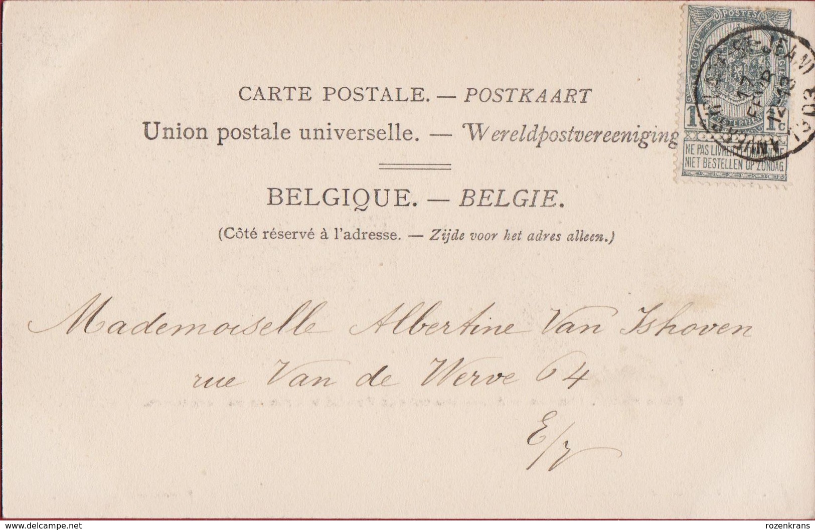 Spaanse Omwalling  Antwerpen Demolie Porte Rouge Afbraak Bastion Rode Poort Anvers En 1866 (In Zeer Goede Staat) - Antwerpen