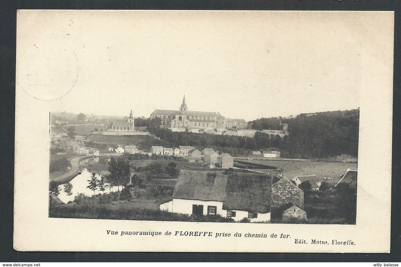 +++ CPA - Vue Panoramique De FLOREFFE Prise Du Chemin De Fer  // - Floreffe