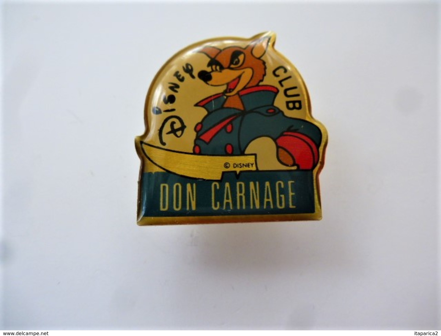 PINS DISNEY MICKEY DONALD EURO DISNEY CLUB DON CARNAGE / 33NAT - Disney