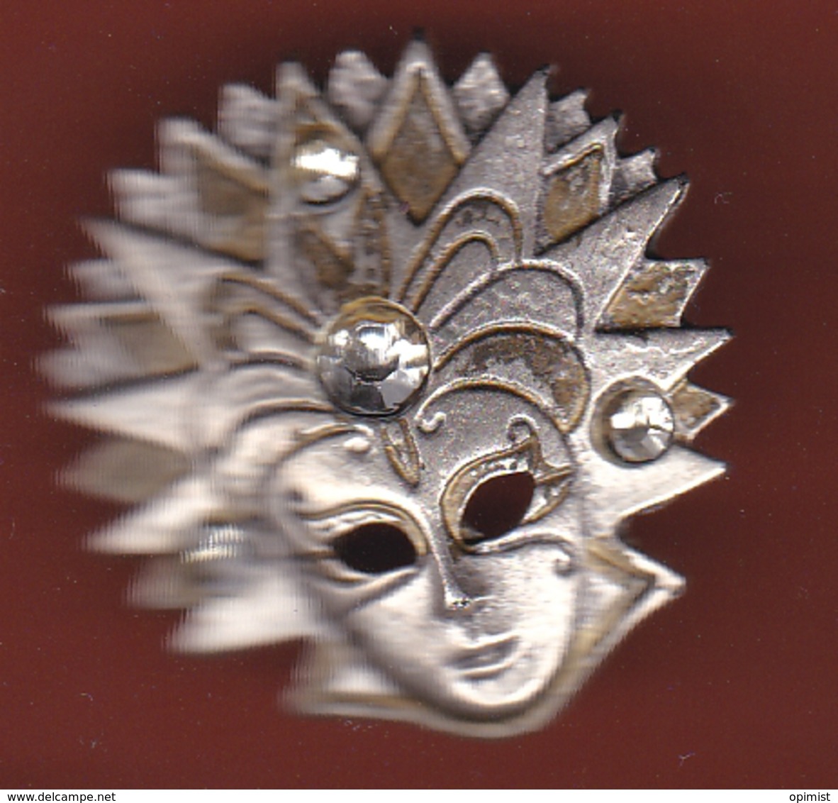 59582- Pin's.masque De Carnaval De Venise.. - Villes