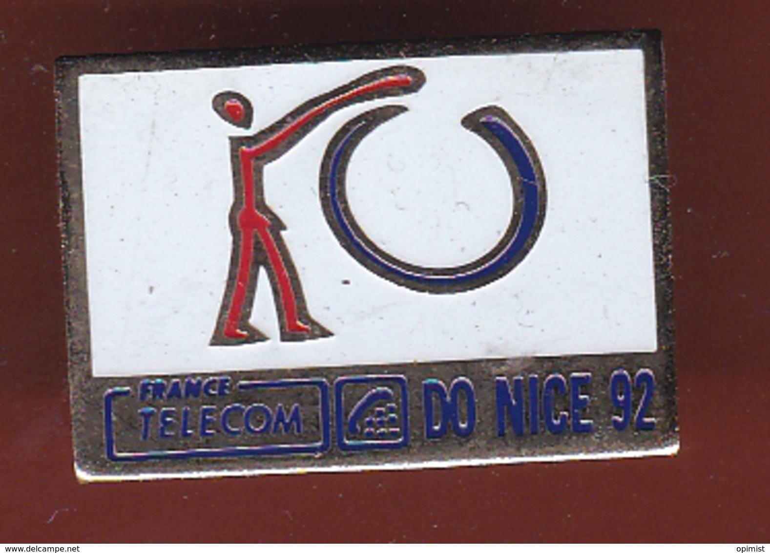 59599- Pin's.France Telecom.Orange.Nice.. - France Telecom