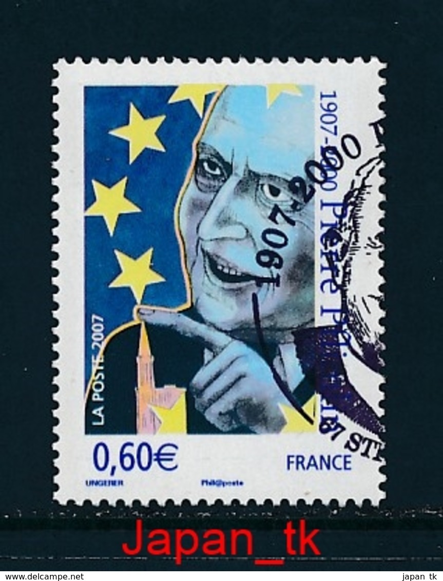 FRANKREICH Mi. Nr. 4292 100. Geburtstag Von Pierre Pflimlin - Europa Mitläufer - 2007 - Used - 2007