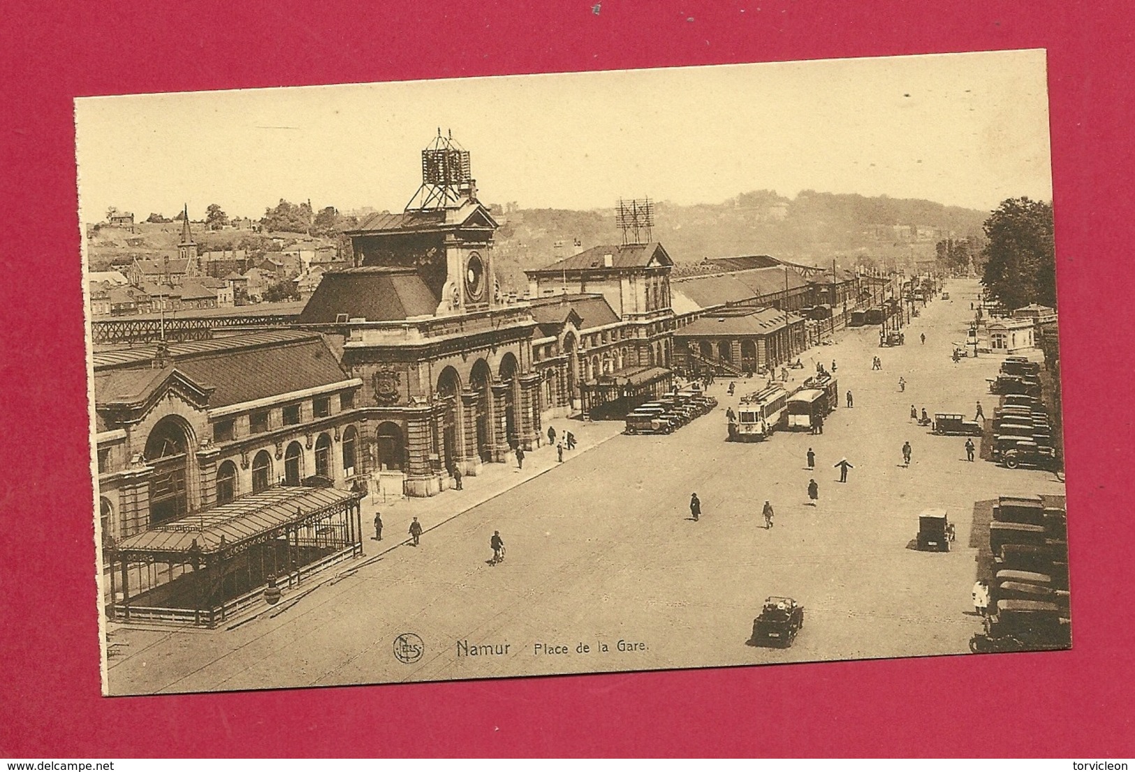 C.P. Namur = Place  De La  GARE  +  TRAM - Namur