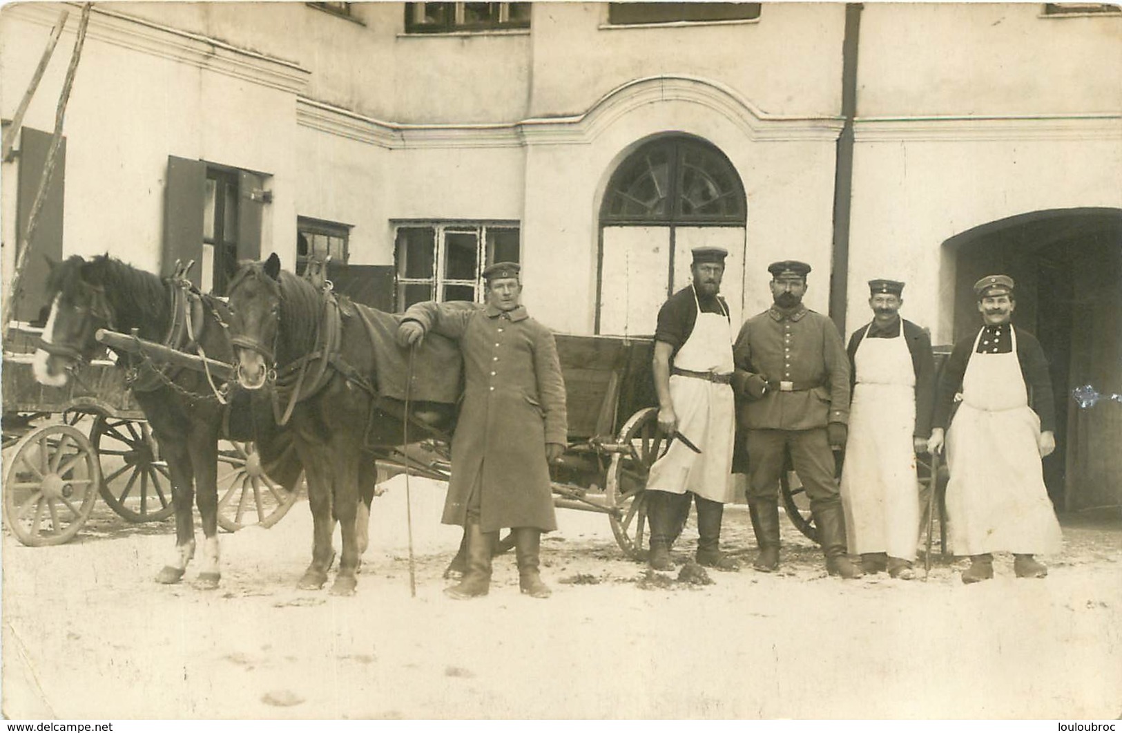 CARTE PHOTO ALLEMANDE - Guerre 1914-18