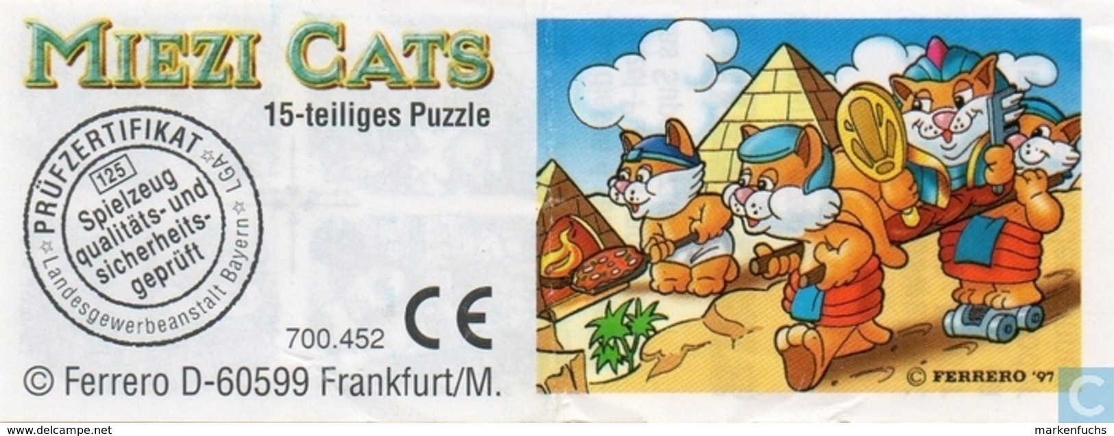 BPZ Miezi Cats / Puzzle - Ü-Ei