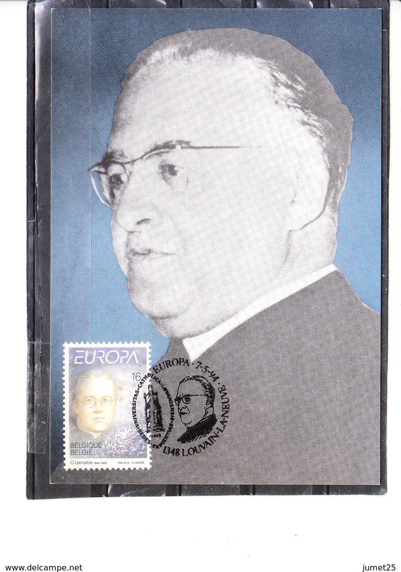 2555 Europa - Grande Découverte - Monseigneur Georges Lemaître - Père De La Théorie Du Big-Bang - 1991-2000