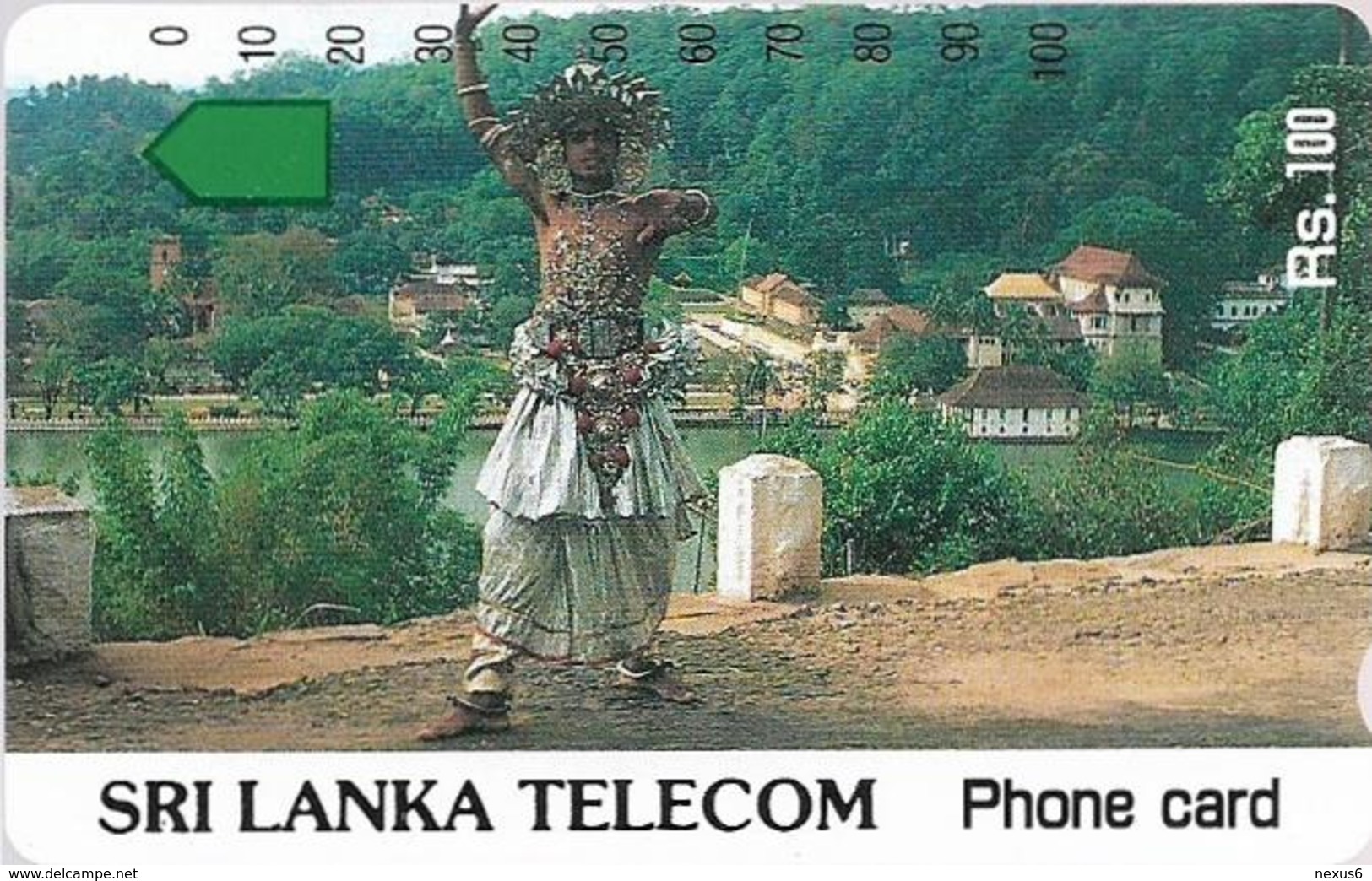 Sri Lanka - STL (Anritsu) - Dancer In Traditional Dress - 100Rs, Mint - Sri Lanka (Ceilán)