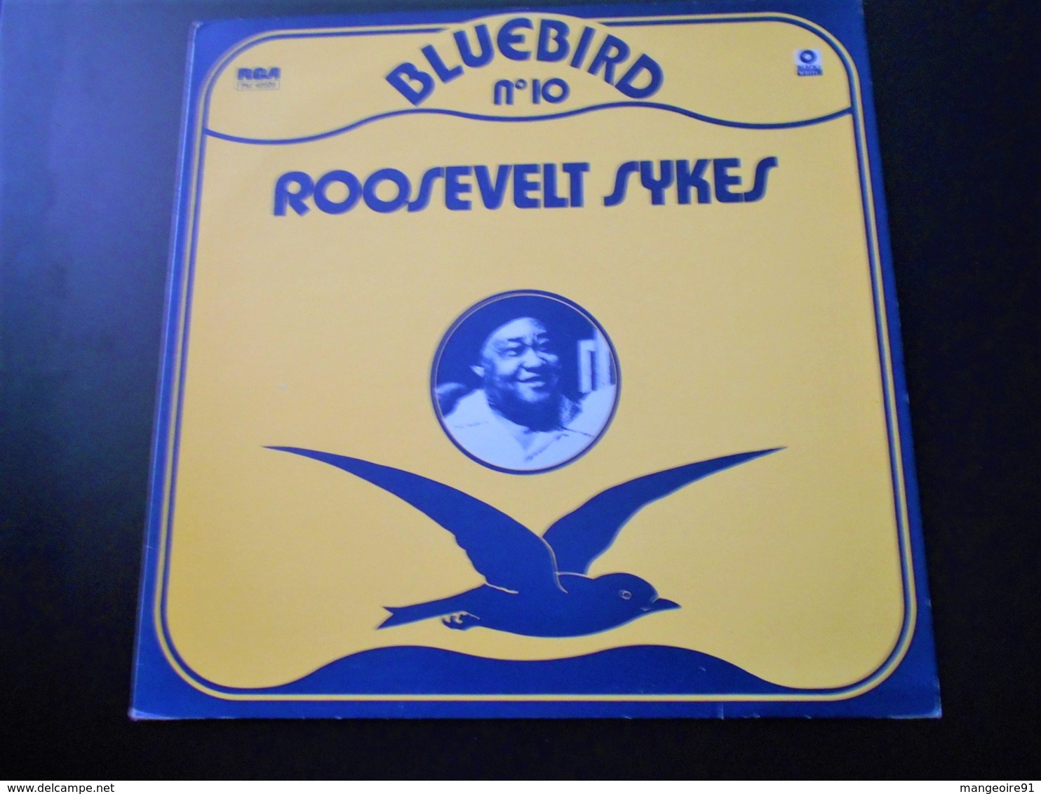 Disque 33 Tours Jazz  ROOSEVELT SYKES Bluebird N° 10 - 1976 - Genre : Blues / Style : Piano Blues - Jazz