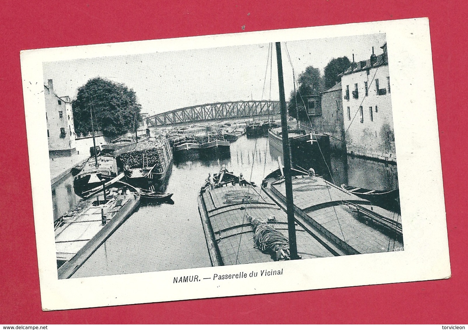 C.P. Namur =  Passerelle  Du  Vicinal - Namur