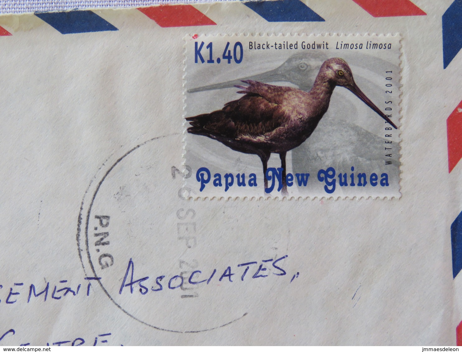Papua New Guinea 2001 Cover To USA - Bird - Papua-Neuguinea