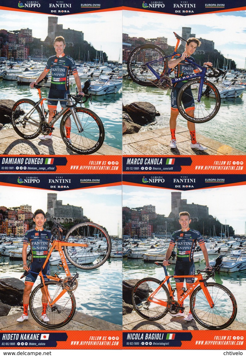 Cyclisme, Serie Nippo Vini Fantini 2018, Sous Blister - Cyclisme