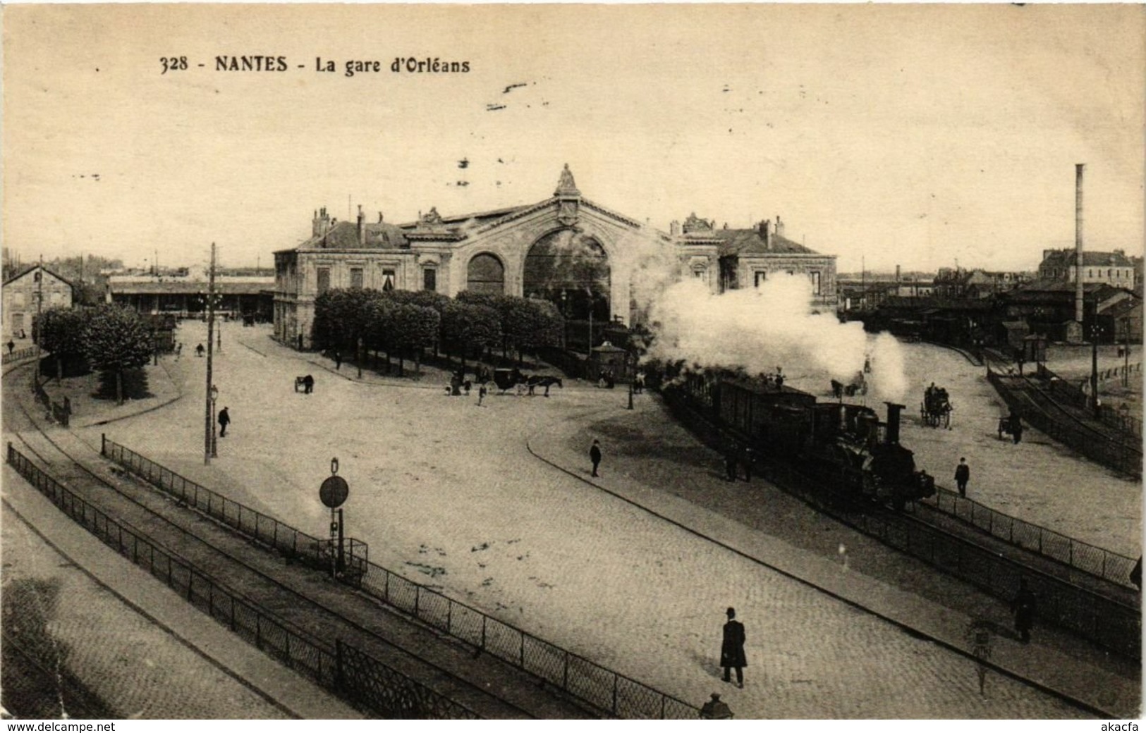 CPA Nantes - La Gare D'Orléans (166145) - Autres & Non Classés