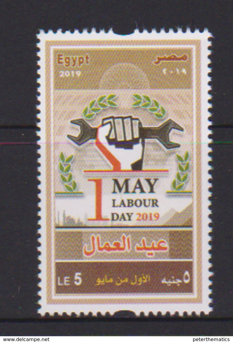 EGYPT, 2019, MNH, LABOUR DAY, WORKERS, MAY 1st,  1v - Other & Unclassified