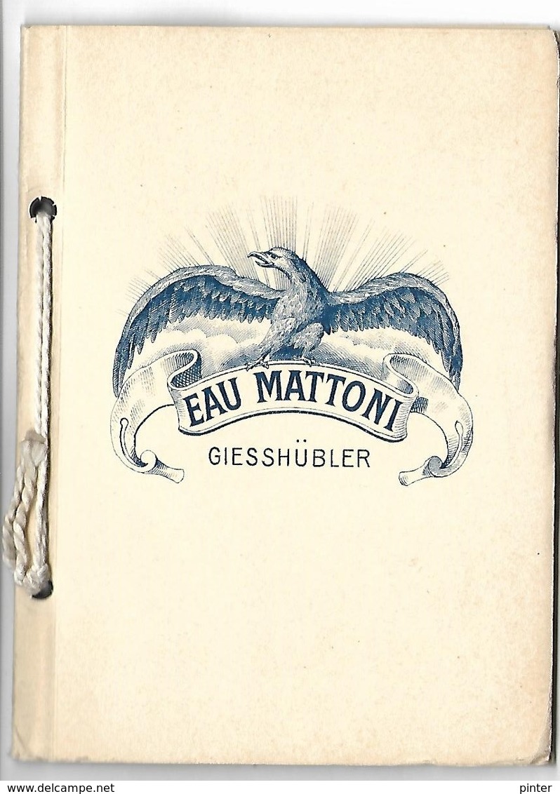 AUTRICHE - GIESSHUBLER - Eau Mattoni - Carnet De 4 Cartes Postales - Autres & Non Classés