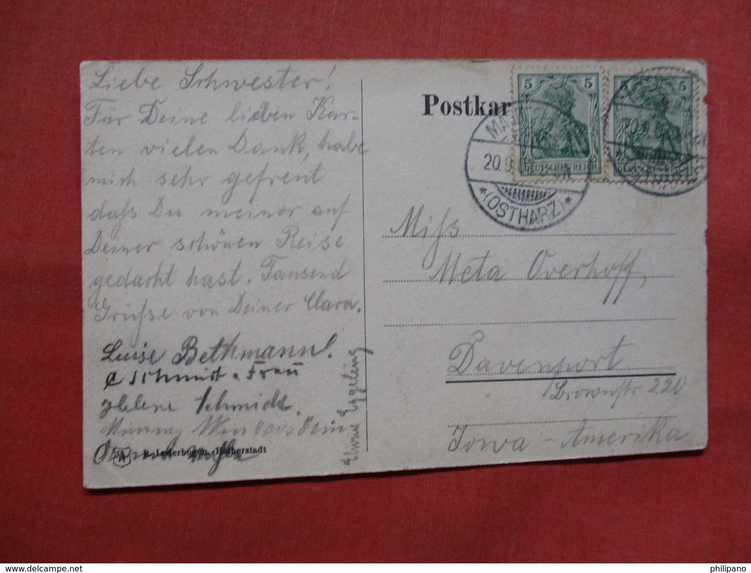 Germany  Magdesprung Has Stamp & Cancel   Ref    3554 - Other & Unclassified