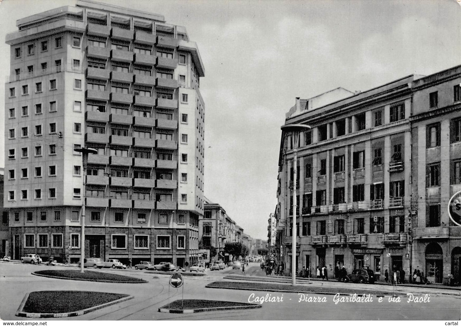 CPM - CAGLIARI - Piazza Garibaldi E Via Paoli - Cagliari