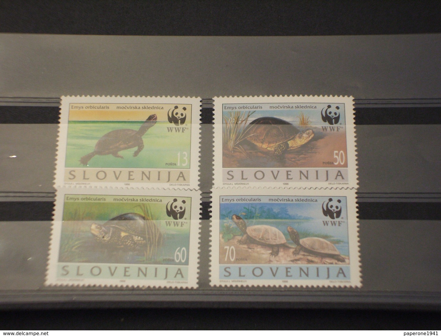 SLOVENIA - 1996 WWF FAUNA 4 VALORI - NUOVI(++) - Slovenia