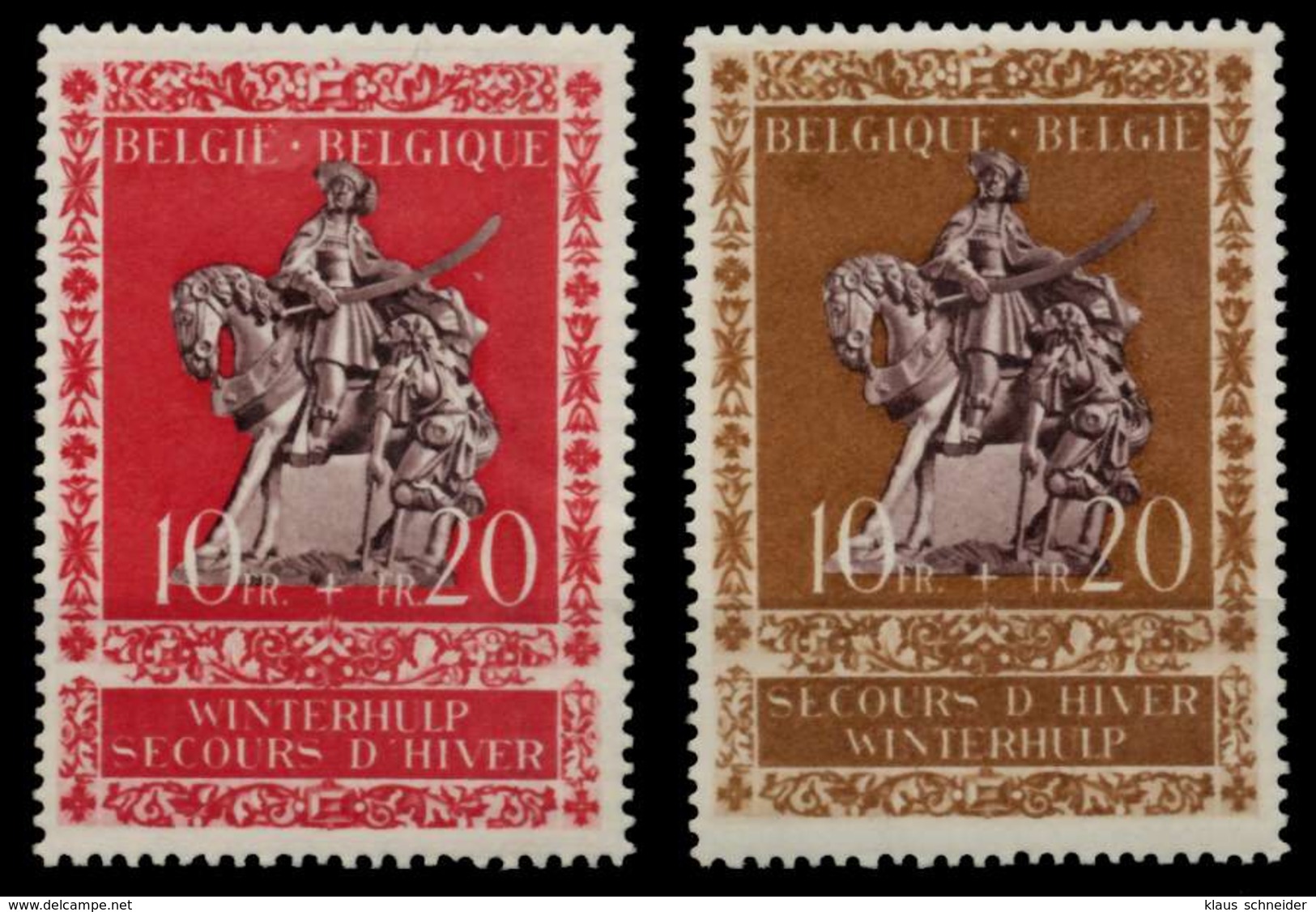 BELGIEN Nr 624-625 Postfrisch Ungebraucht X93DA42 - Ungebraucht