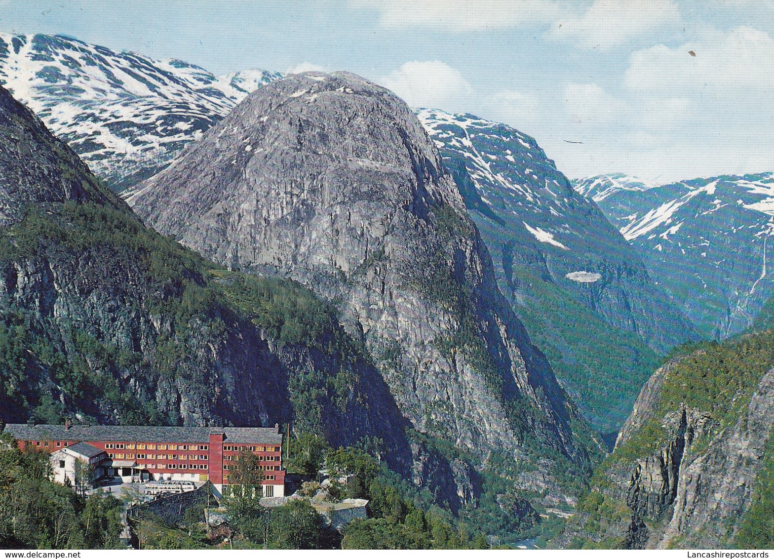 Postcard Norge Norway Stalheim Hotel PU Voss 1985 My Ref  B23703 - Norway