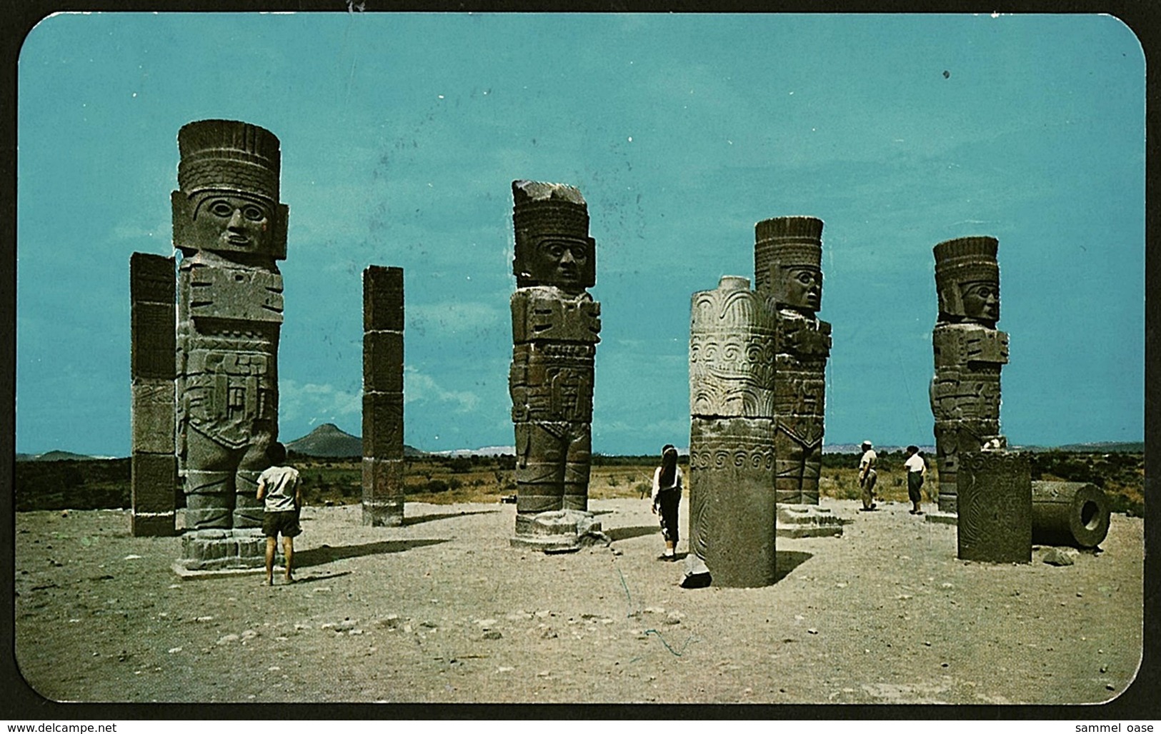 Zona Arqueologica De Tula-Estado De Hidalgo  -  Ansichtskarte Ca.1957    (11854) - Mexiko