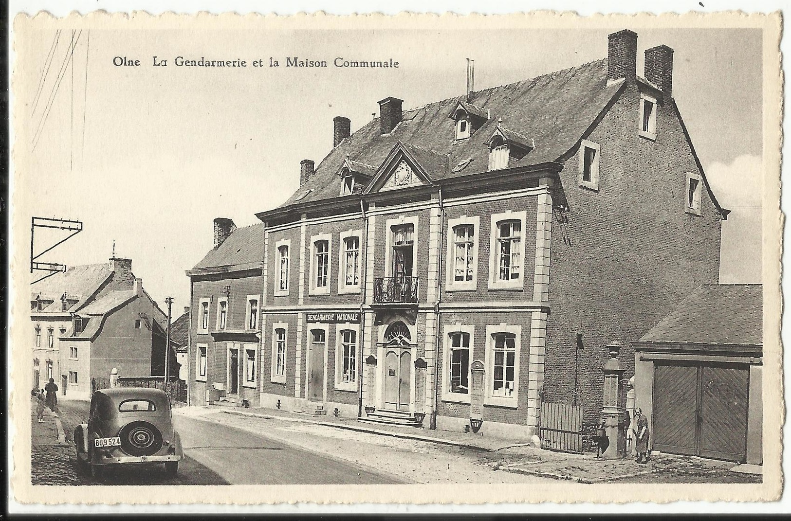 Olne - La Gendarmerie Et La Maison Communale - Olne