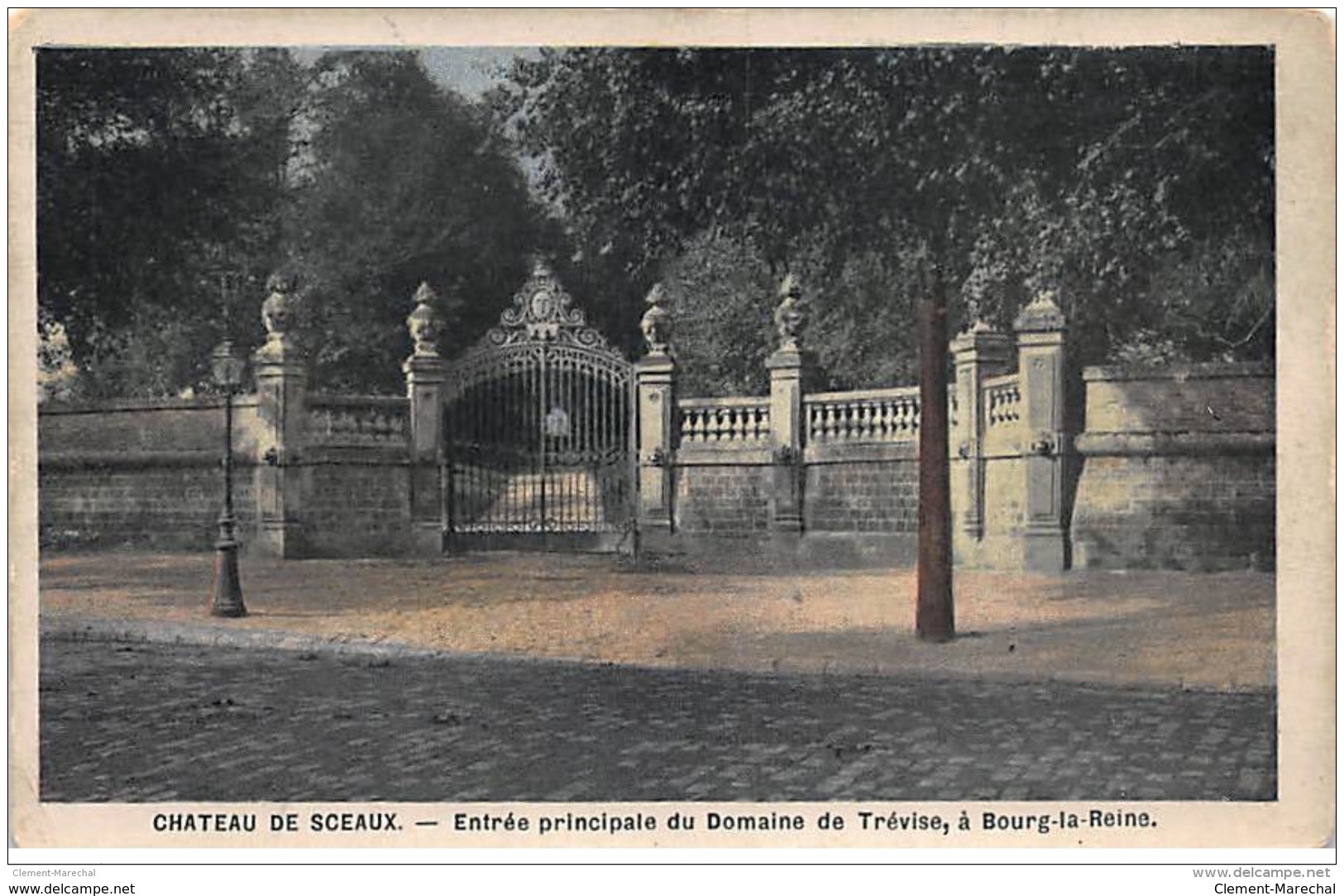 SCEAUX : Le Château, Entrée Principale Du Domaine De Trévise - Très Bon état - Sceaux